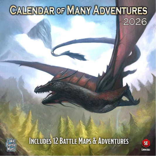 Calendar of Many Adventures 2026
