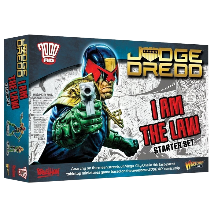Judge Dredd Starter Game I Am The Law!