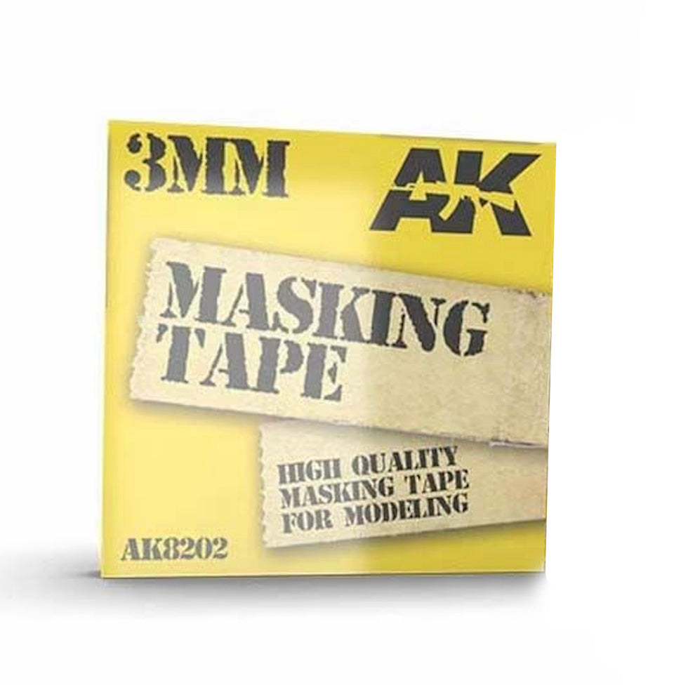 AK Interactive 3mm masking tape for precision hobby painting of miniatures