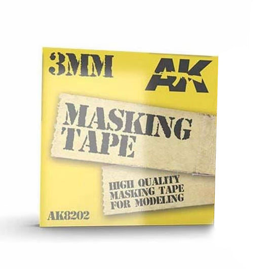AK Interactive 3mm masking tape for precision hobby painting of miniatures