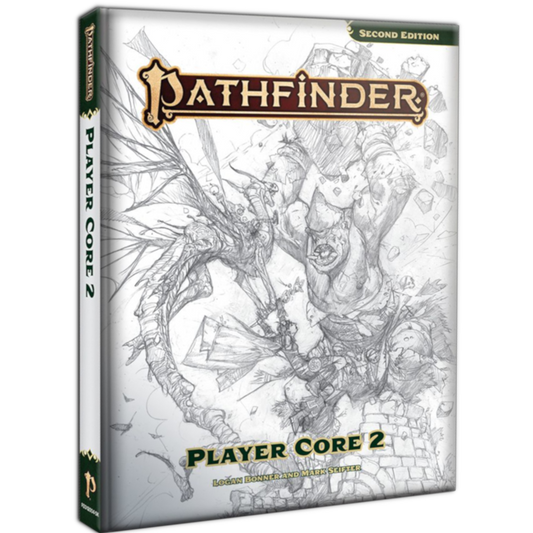 Pathfinder RPG: Pathfinder Player Core 2 Sketch Cover