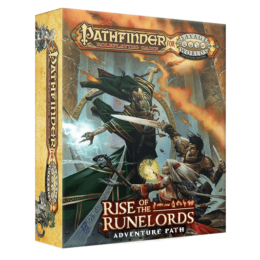 Pathfinder for Savage Worlds: Pathfinder Rise of the Runelord Box Set