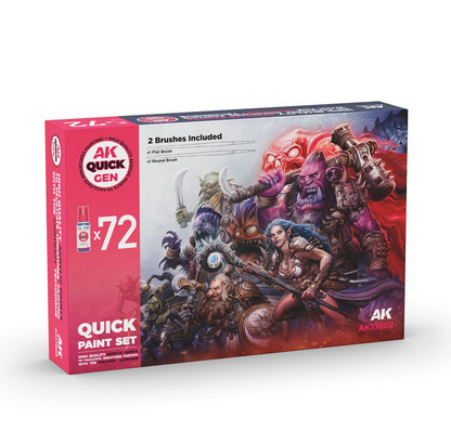 AK Interactive: Quick Gen: Quick Paint Set 72