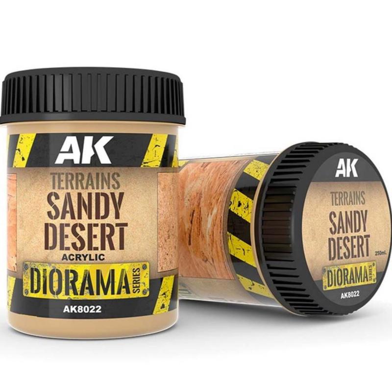 AK Interactive Terrain 250ml - Sandy Desert