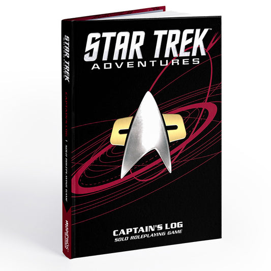 Star Trek Adventures RPG: Captain's Log Solo Roleplaying Game (DS9 Edition Cover)