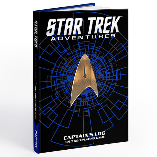 Star Trek Adventures RPG: Captain's Log Solo Roleplaying Game (Discovery Edition Cover)