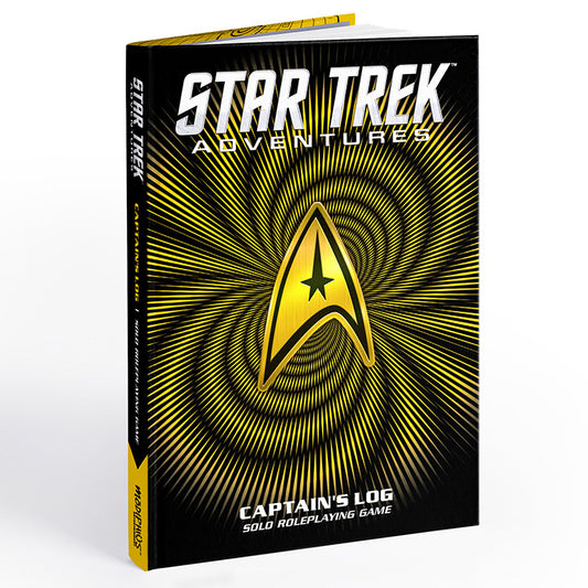 Star Trek Adventures RPG: Captain's Log Solo Roleplaying Game (TOS Edition Cover)