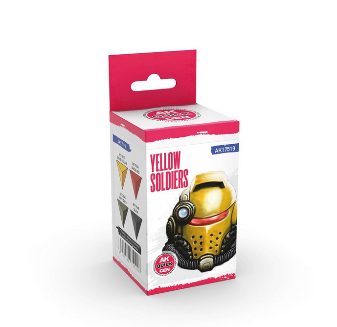 AK Interactive: Quick Gen: Yellow Soldiers Set