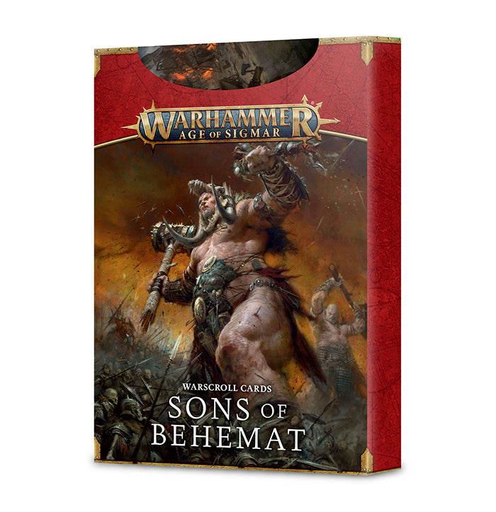 Warscroll Cards: Sons Of Behemat