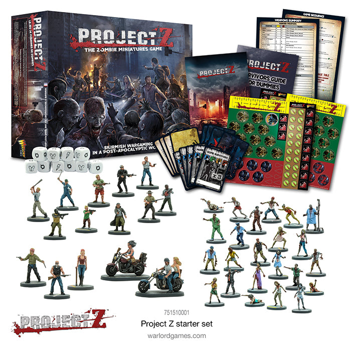 SALE: PROJECT Z - The Zombie Miniatures Game