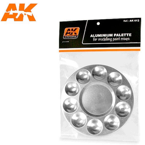 AK Interactive - Aluminium Palette (10 Wells)