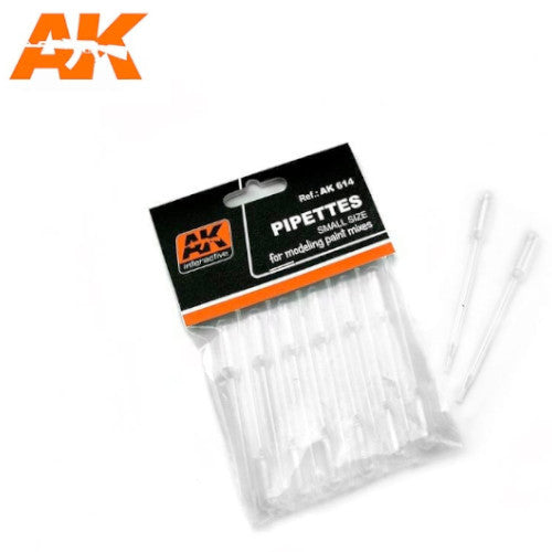 AK Interactive - Pipettes Small Size (Pack of 12)