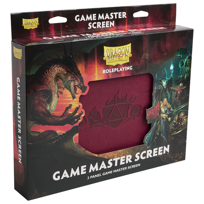Dragon Shield: Game Master Screen - Blood Red