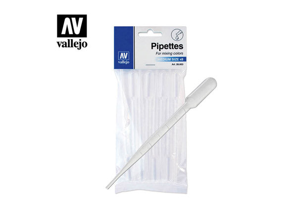 AV Vallejo - Pipettes Medium Size x 8 (3ml)