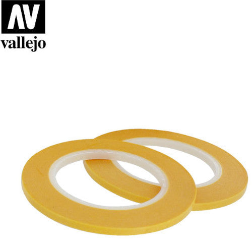 AV Vallejo Tools - Precision Masking Tape 3mmx18m Twin Pack