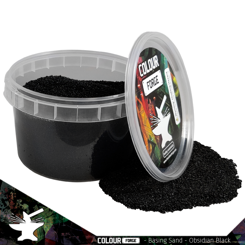 Basing Sand - Obsidian Black (275ml)