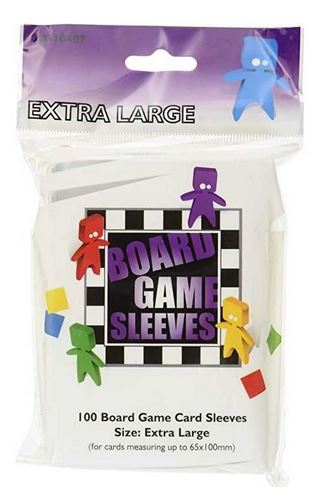 Board Game Sleeves - Extra Large (fits cards of 65x100mm)