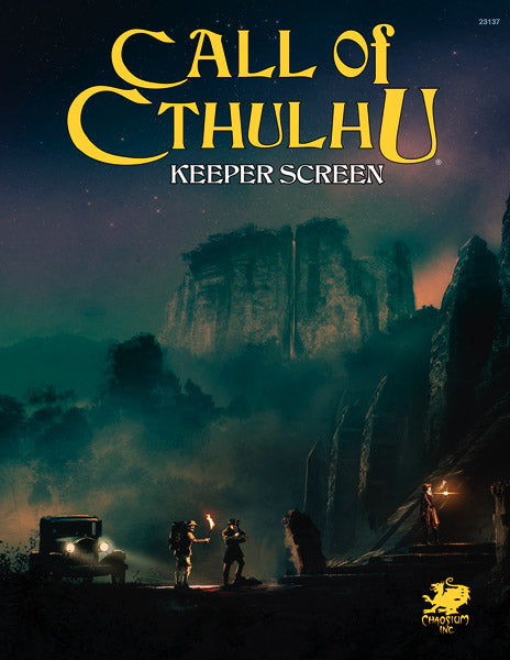 Call of Cthulhu 7th Edition Keeper's Screen Pack