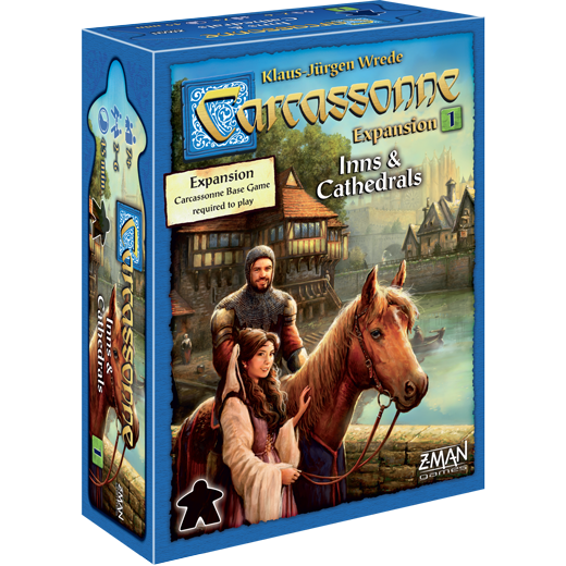 Carcassonne: Inns & Cathedrals exp. 1