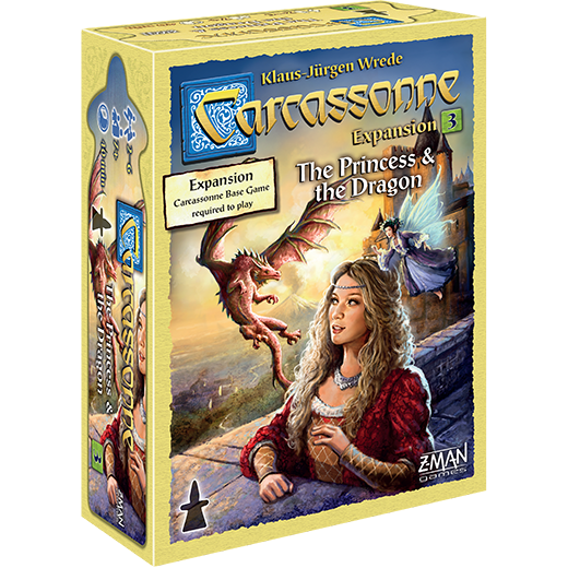 Carcassonne: The Princess & the Dragon expansion