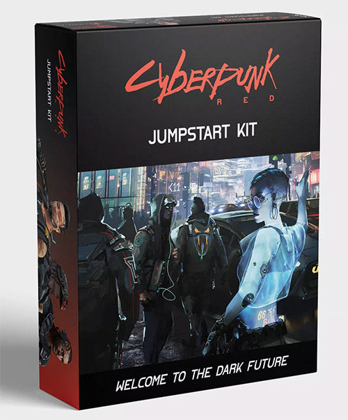 Cyberpunk Red RPG Jumpstart Kit- Boxed Set