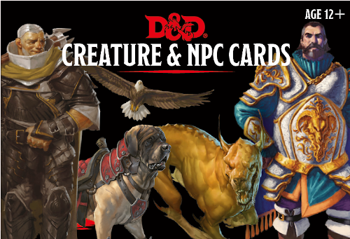 D&D Monster Cards: Creature & NPC Cards