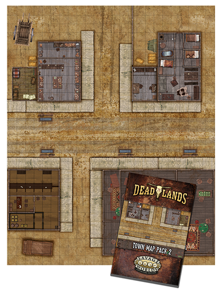 Deadlands Map Pack 2: Boot Hill