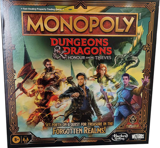 Monopoly Dungeons And Dragons Movie edition
