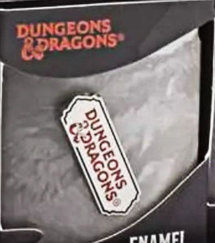Dungeons and Dragons Enamel Pin Badge - D&D Logo