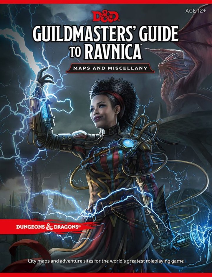 Dungeons & Dragons: Guildmasters' Guide to Ravnica Maps and Miscellany