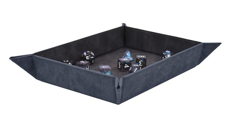 Foldable Dice Rolling Tray - Sapphire