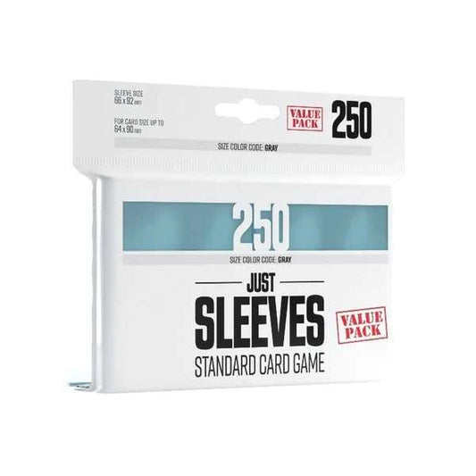 Just Sleeves: Standard Card Game Value Pack: Clear (250 ct.)