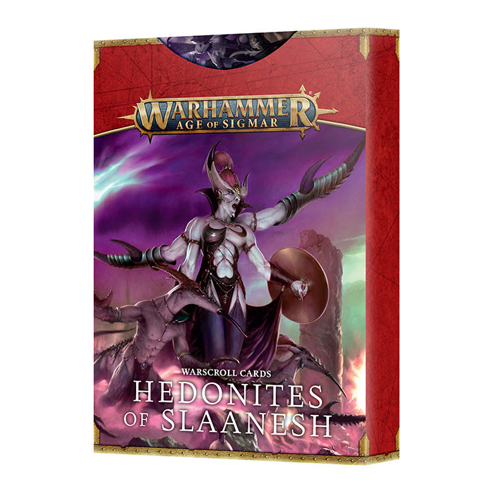 Warscroll Cards: Hedonites Of Slaanesh