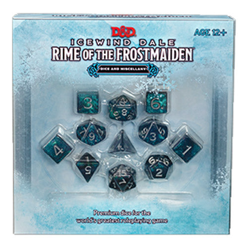 Icewind Dale Rime of the Frostmaiden Dice Set Dungeons & Dragons
