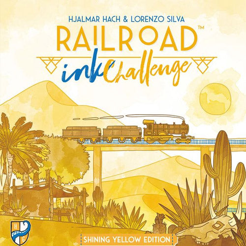 Railroad Ink Challenge- Shining Yellow Edition