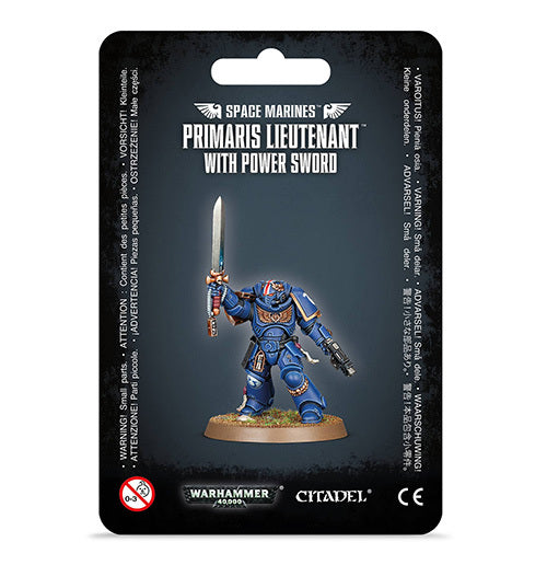 Space Marines Primaris Lieutenant With Power Sword