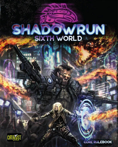 Shadowrun Sixth World Core Rulebook RPG