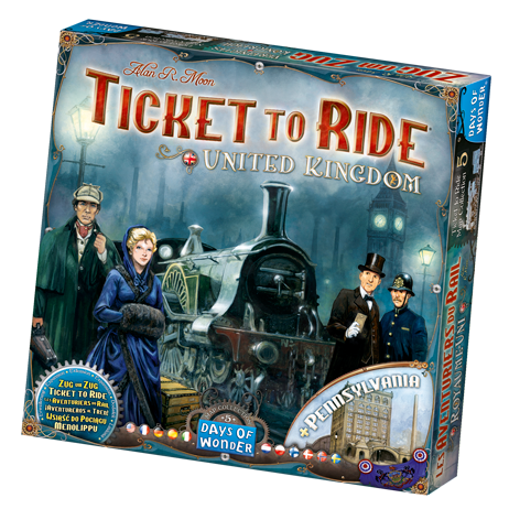 Ticket To Ride: United Kingdom Exp and Pennsylvania
