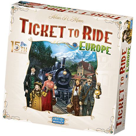 Ticket to Ride: Europe 15th Anniversary Collector’s Edition
