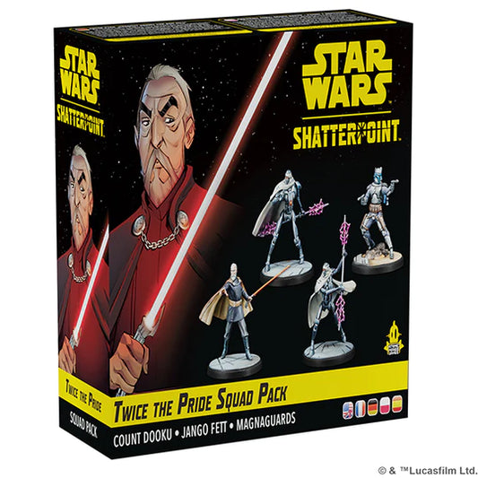 Star Wars Shatterpoint: Twice the Pride (Count Dooku Squad Pack) expansion