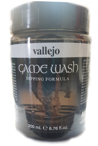 Vallejo Game Wash - Black 200ml