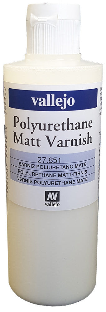 Vallejo Polyurethane Matt Varnish 200ml