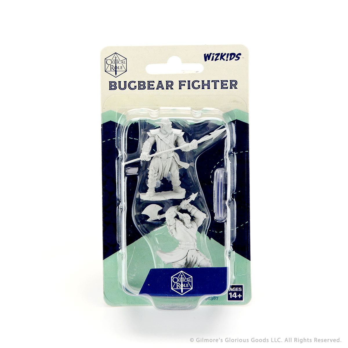 Bugbear Fighter Male: Critical Role Unpainted Miniatures (W1)