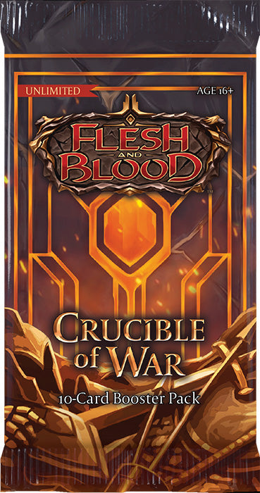 Flesh And Blood TCG: Crucible of War Unlimited Booster Pack