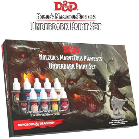Nolzur's Marvelous Pigments: Underdark D&D Paint Set