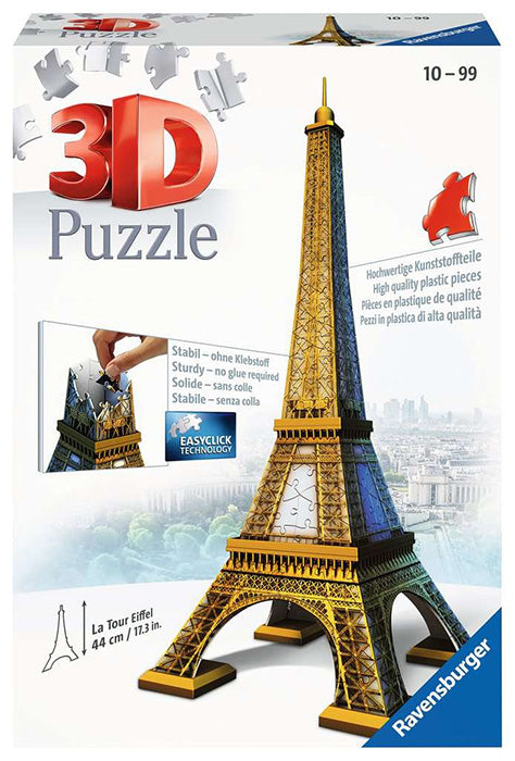 Eiffel Tower 216 piece 3D Jigsaw Puzzle