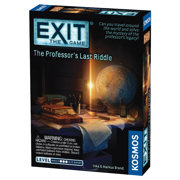 Last Exile Riddle EXiT - The Professor's Last Riddle – Mutant Dice Games