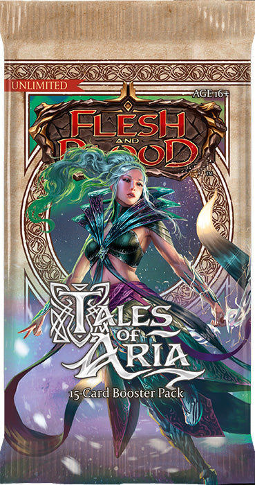 SALE: Flesh And Blood TCG: Tales of Aria Unlimited Booster Pack