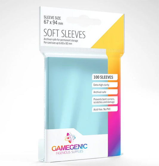 Gamegenic Soft Sleeves (100 ct.)