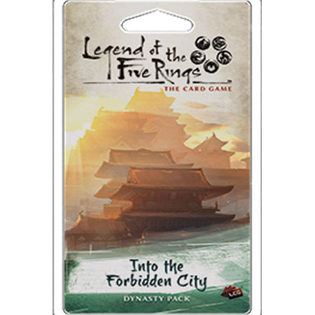 SALE: Legend of the Five Rings LCG: Into the Forbidden City Expansion Pack